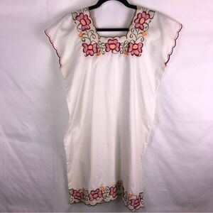 Mexican Embroidered Dress  